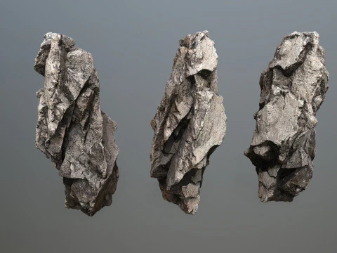 Desert rocks 3D Model