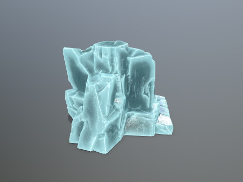 Ice rocks 3Dモデル
