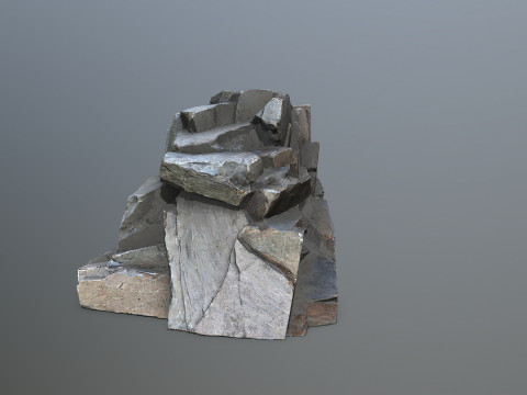 Cliff rocks 3D Модель
