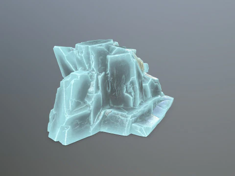 Ice rocks 3D Model