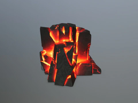 Lava rocks 3D Model