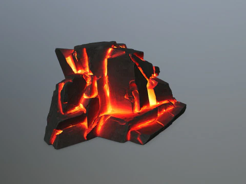 Lava rocks 3D Model