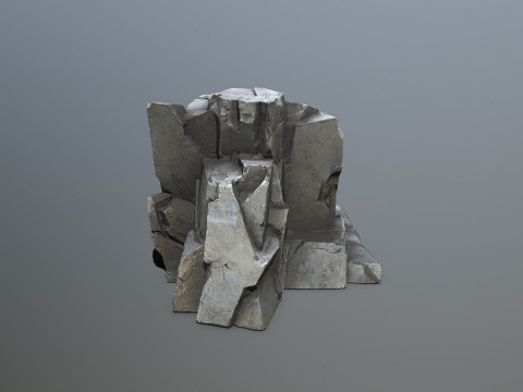 Cliff rocks 3Dモデル