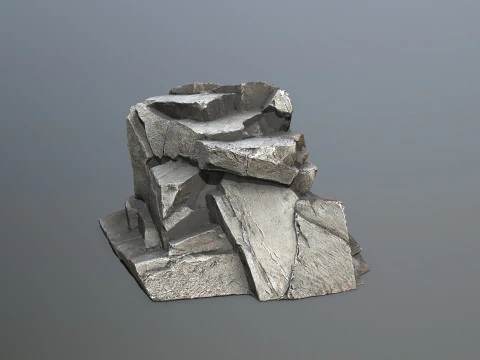 Desert rocks 3D Model
