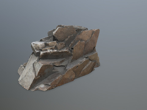 Desert rocks 3D Model