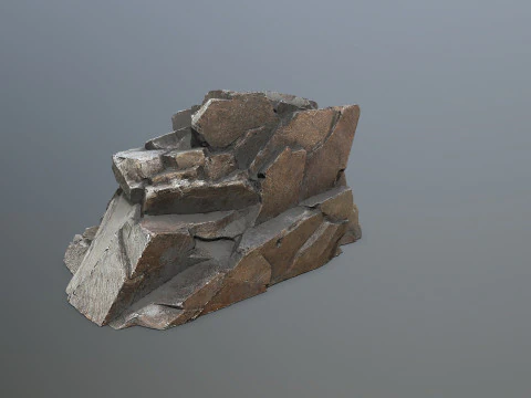 Desert rocks 3D Model