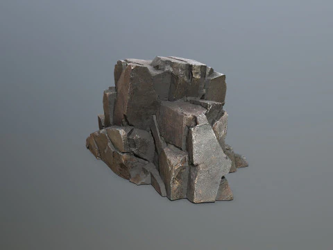 Desert rocks 3D Model