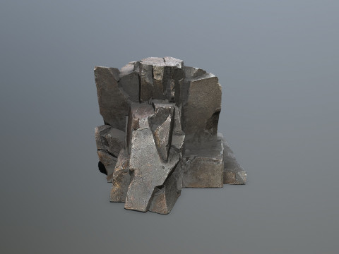 Desert rocks 3D Model