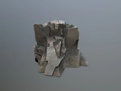 Desert rocks 3D Model