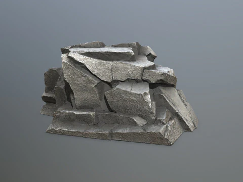 Desert rocks 3D Model