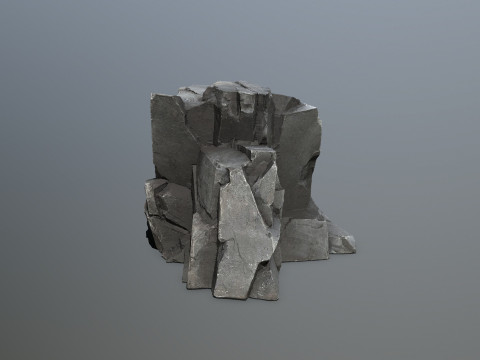 Cliff rocks Modello 3D