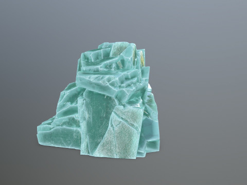 Ice rocks 3D Модель