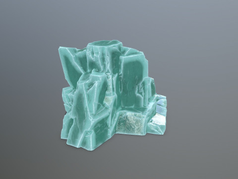 Ice rocks 3D Модель