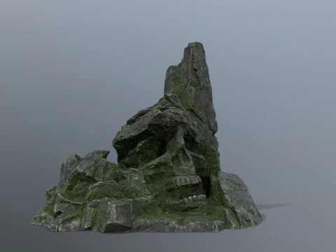 Skull Mountain 3D Model