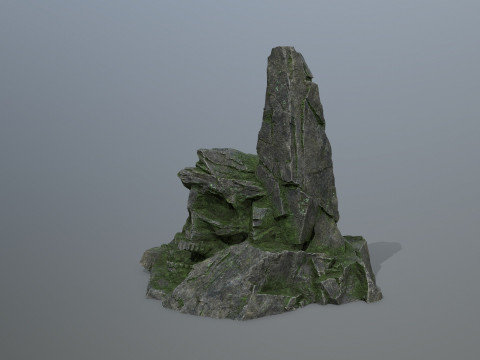 Skull Mountain Model 3D