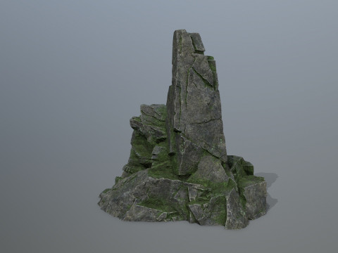 Skull Mountain Model 3D