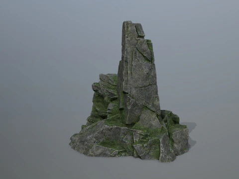 Skull Mountain 3D Model
