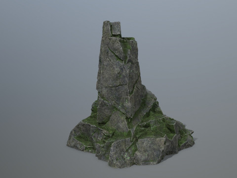 Skull Mountain Model 3D