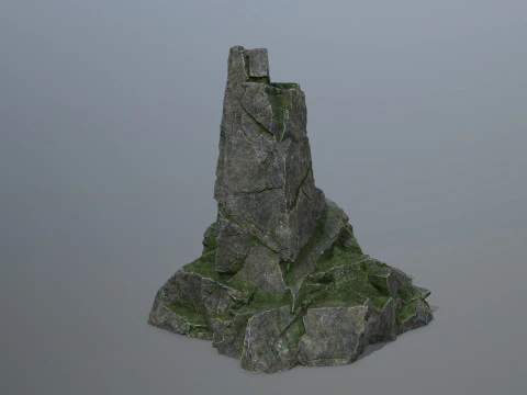 Skull Mountain 3D Model