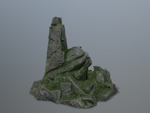 Skull Mountain Model 3D