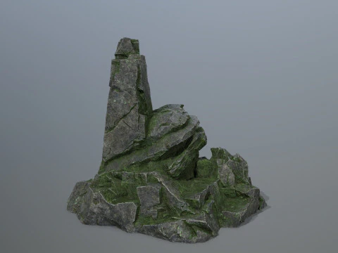Skull Mountain 3D Model