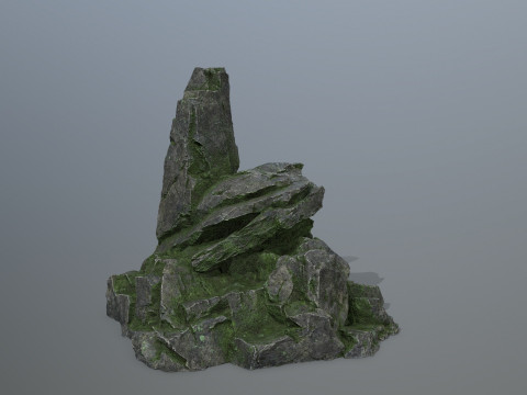 Skull Mountain Model 3D