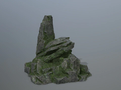 Skull Mountain 3D Model