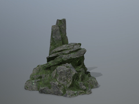 Skull Mountain Model 3D
