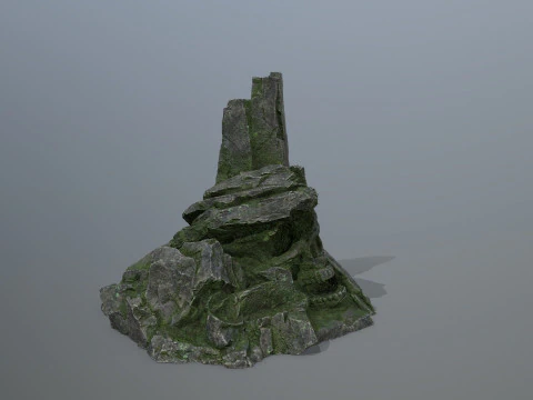 Skull Mountain 3D Model