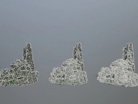 Skull Mountain 3D Model