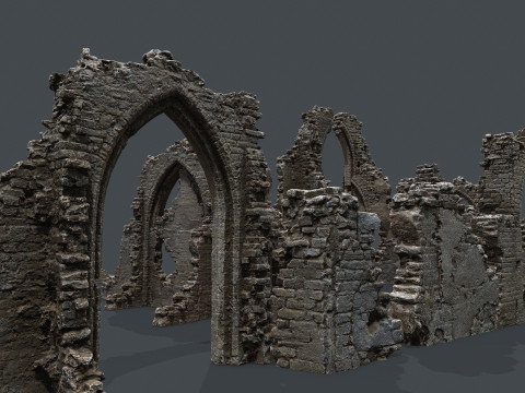 Ruin Gate 3Dモデル
