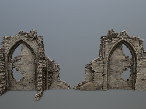 Ruin Gate 3Dモデル