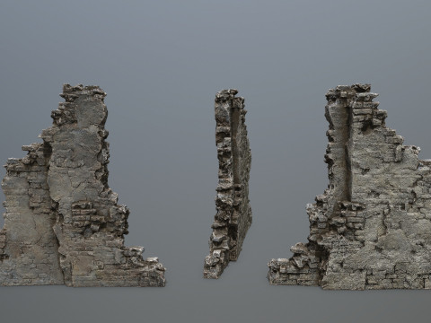 Ruin Gate 3Dモデル