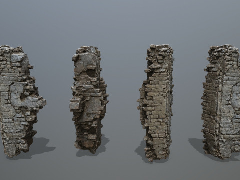 Ruin Gate 3Dモデル