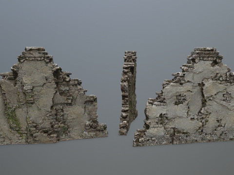Ruin Gate 3Dモデル