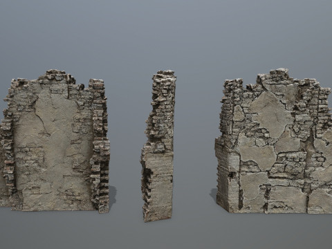 Ruin Gate 3Dモデル