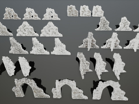 Ruin Gate 3Dモデル
