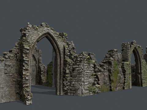 Rock Gate 3Dモデル