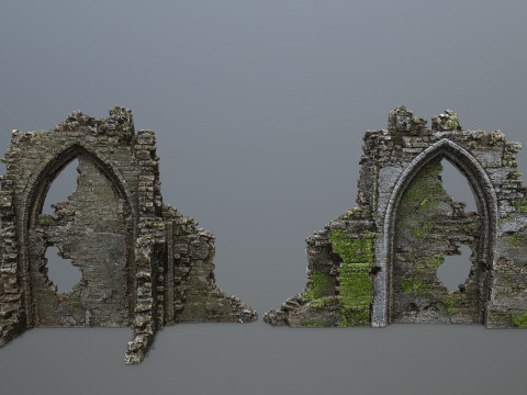 Rock Gate Model 3D
