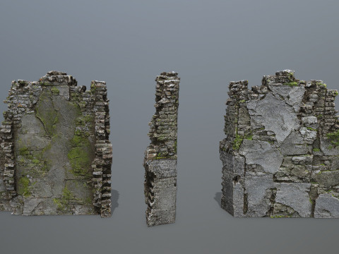 Rock Gate Model 3D