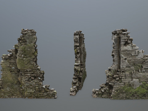 Rock Gate Model 3D