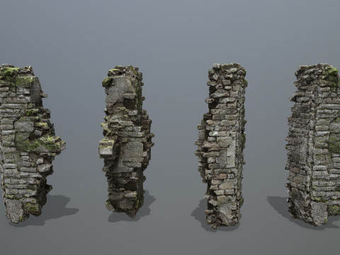 Rock Gate Model 3D