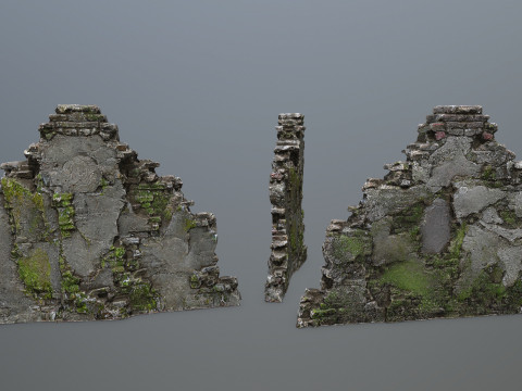 Rock Gate Model 3D