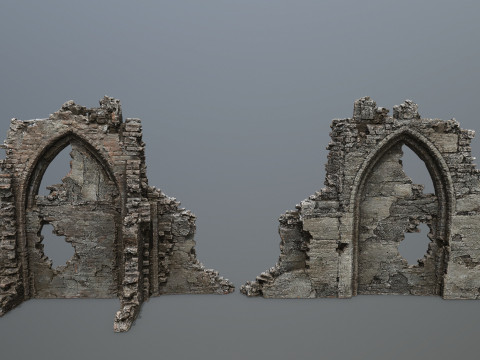 Ruin Gate 3Dモデル