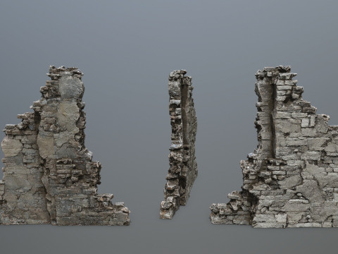 Ruin Gate 3Dモデル