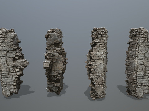 Ruin Gate 3Dモデル
