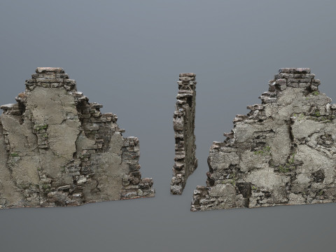 Ruin Gate 3Dモデル