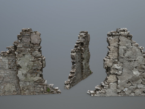 Ruin Gate 3Dモデル