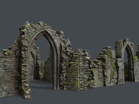 Ruin Gate 3Dモデル