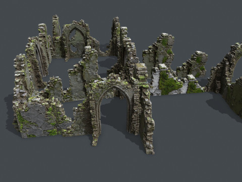 Ruin Gate Modelo 3D